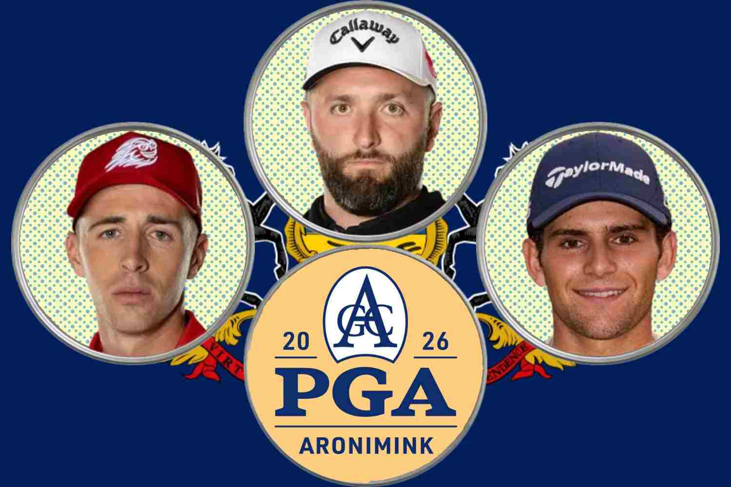 Ángel Ayora, Aronimink Golf Club, David Puig, Jon Rahm, PGA Championship,