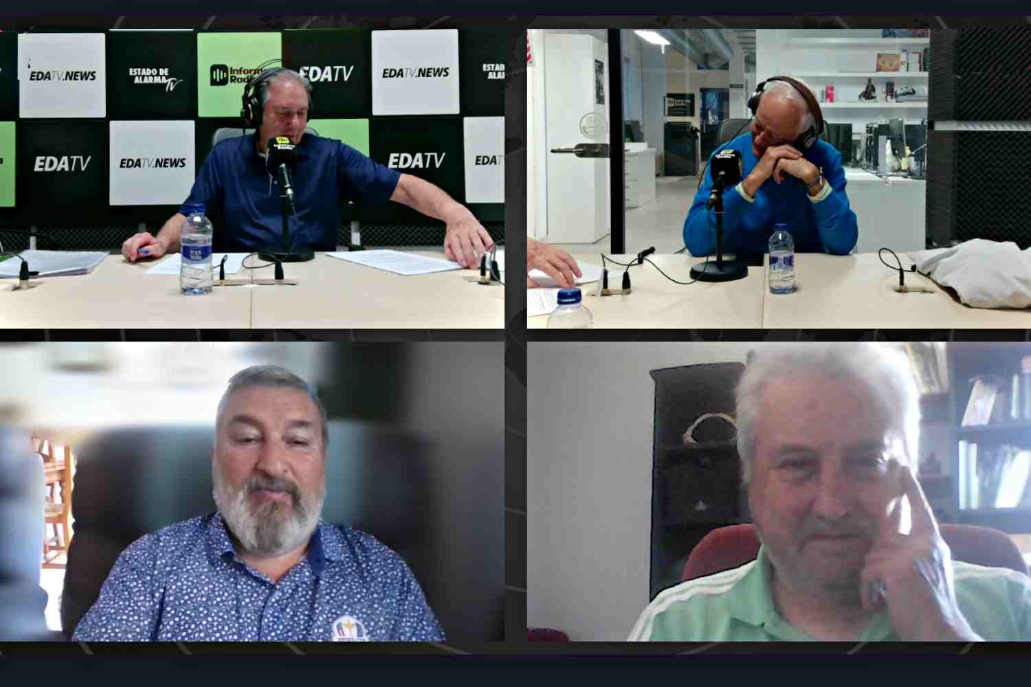 Fernando Molina, Gaceta del Golf, Jesús Ruiz, Laureano Suárez, Mariano Calabuig, Pepe Martínez