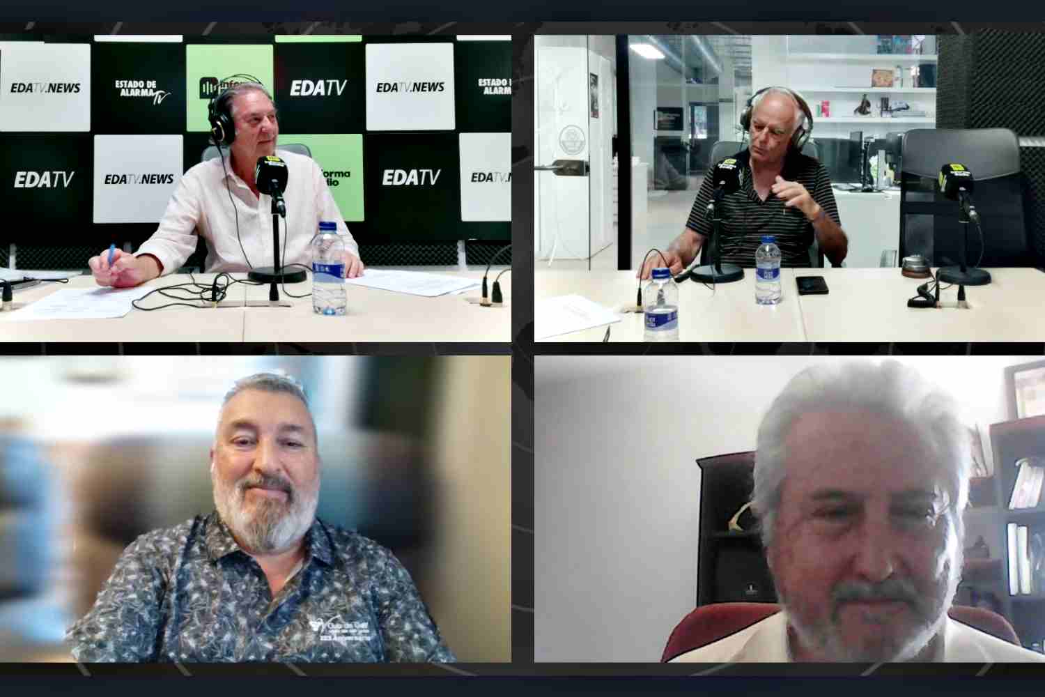 Fernando Molina, Gaceta del Golf, Jesús Ruiz, Laureano Suárez, Mariano Calabuig, Pepe Martínez