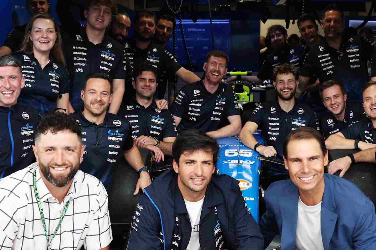 Jon Rahm, Rafa Nadal, Carlos Sainz, Fórmula1, Leo Messi, 