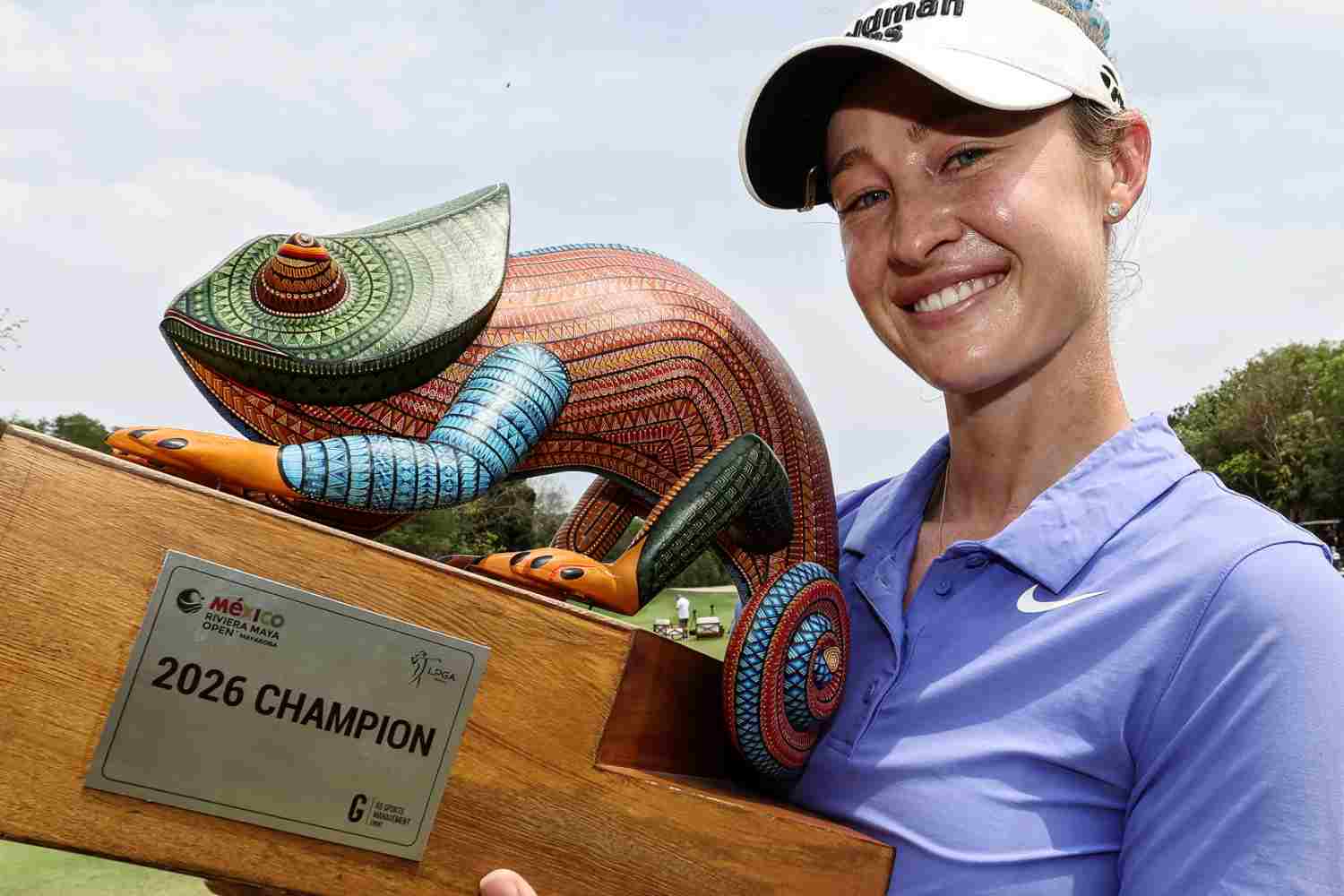 LPGA, Riviera Maya Open 26 Winner, El Camaleon GC, Nelly Korda,