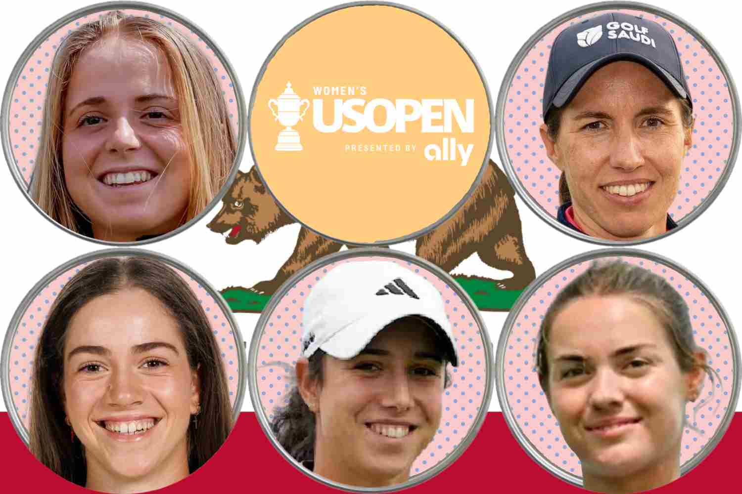 Carla Bernat, Carlota Ciganda, Julia López, LPGA, Paula Francisco, Paula Martín, US Women’s Open,
