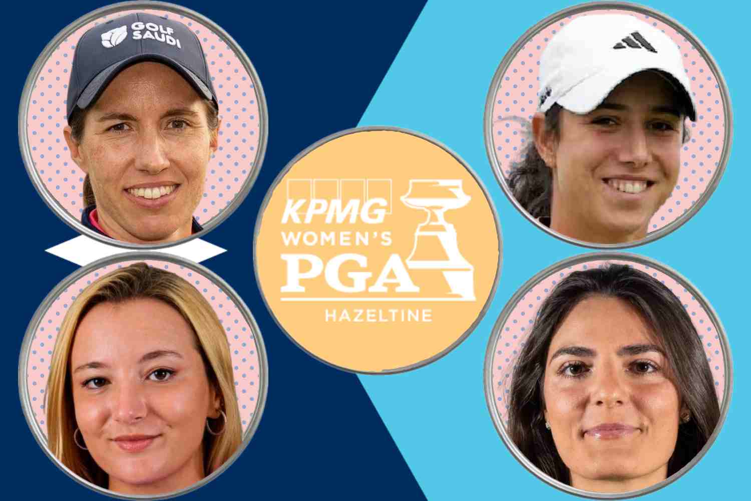 Carla Tejedo, Carlota Ciganda, Carolina López-Chacarra, Julia López, KPMG Women’s PGA Championship, Women’s PGA Championship