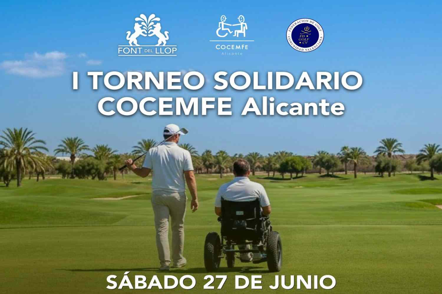 Font del Llop, COCEMFE, Federacion de Golf de la Comunidad Valenciana,