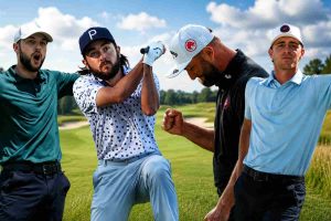 Jon Rahm, David Puig, Ángel Hidalgo, Rocco Repetto, US Open Golf,