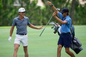 Miles Russell, US Open Golf, Charlie Woods, Ramón Bescansa,