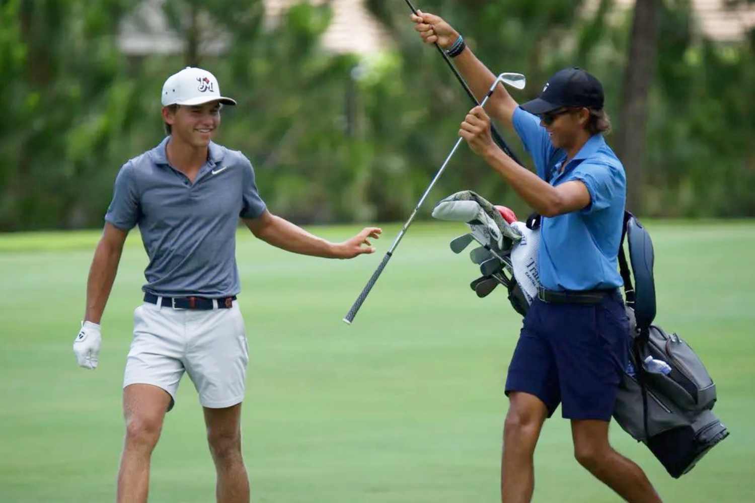 Miles Russell, US Open Golf, Charlie Woods, Ramón Bescansa,