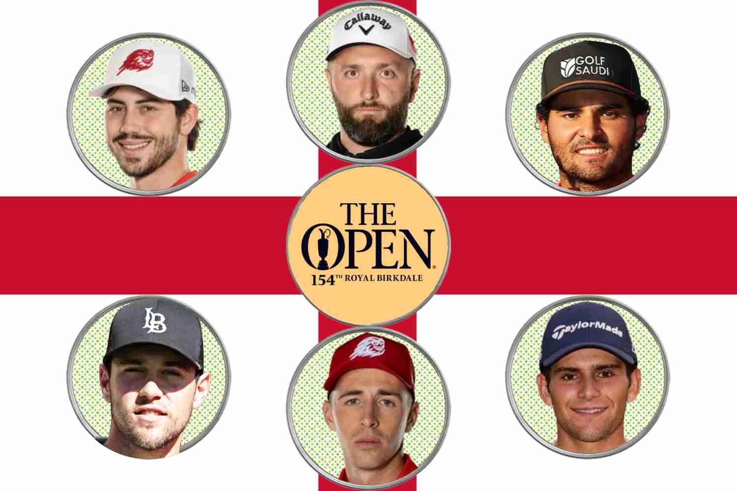 Jon Rahm, The Open, David Puig, Josele Ballester, Eugenio Chacarra, Alejandro de Castro, Ángel Ayora,