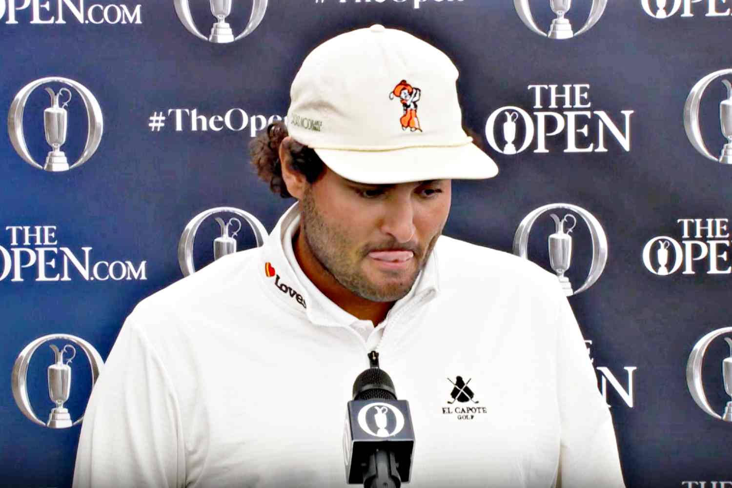 Declaraciones Eugenio Chacarra, Eugenio Chacarra, The Open Championship, PGA Tour,
