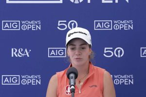 Paula Martín Declaraciones, Paula Martín, Women's Open,