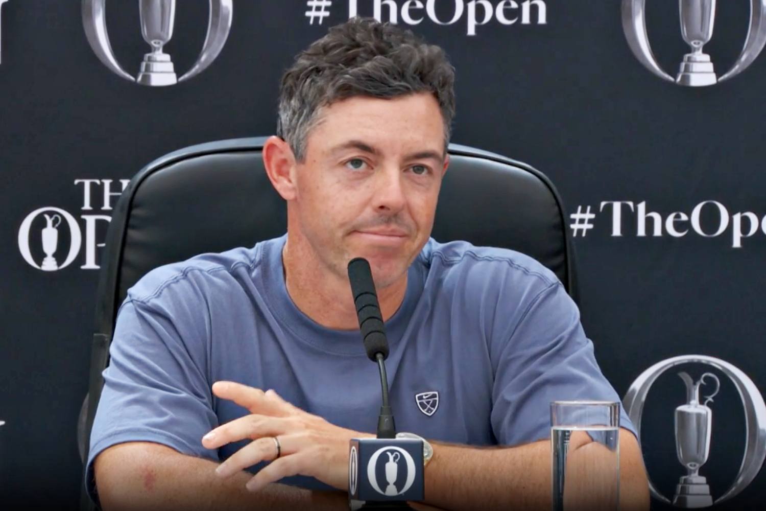 Declaraciones Rory McIlroy, Rory McIlroy, The Open Championship, 