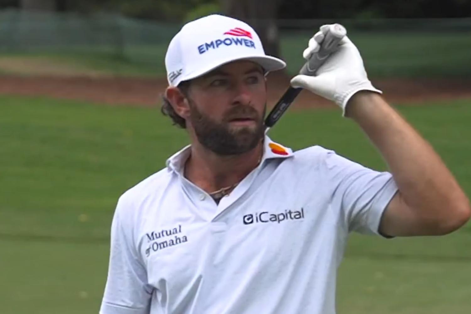 PGA Tour, Wyndham Champ 26 j2, Sedgefield, Cameron Young,