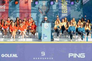 Ping Junior Solheim Cup, Carlota López, Carolina Perez-Tasso, Marta Muñoz, Adriana García Terol, Van Dam,