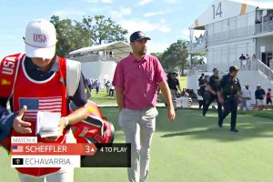 Presidents Cup, Nico Echavarría, Presidents Cup, Scottie Scheffler,