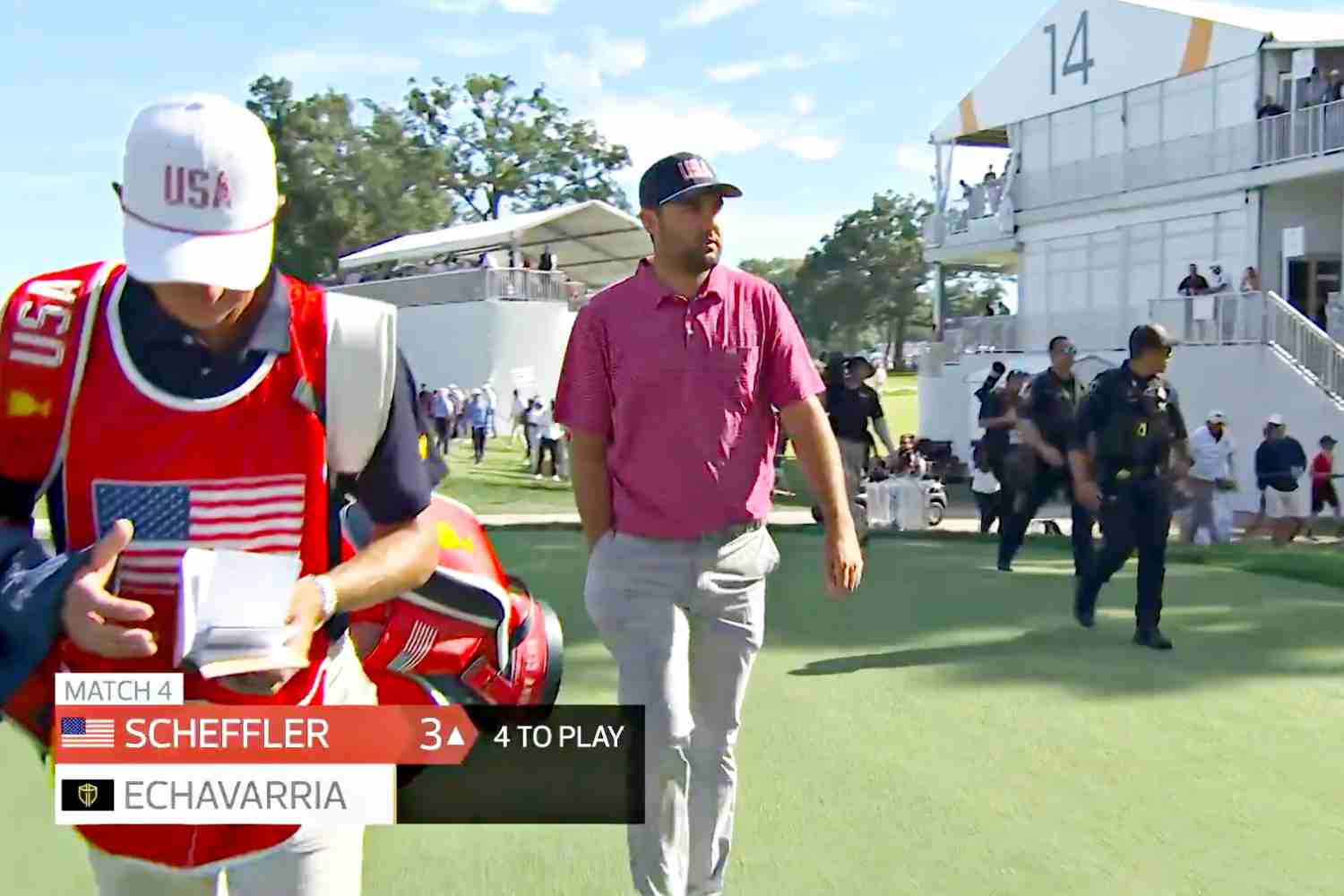 Presidents Cup, Nico Echavarría, Presidents Cup, Scottie Scheffler,