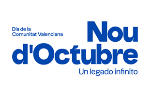 Banner Generalitat Valenciana 9 de Octubre Castellano