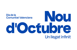 Banner Generalitat Valenciana 9 de Octubre Valenciano