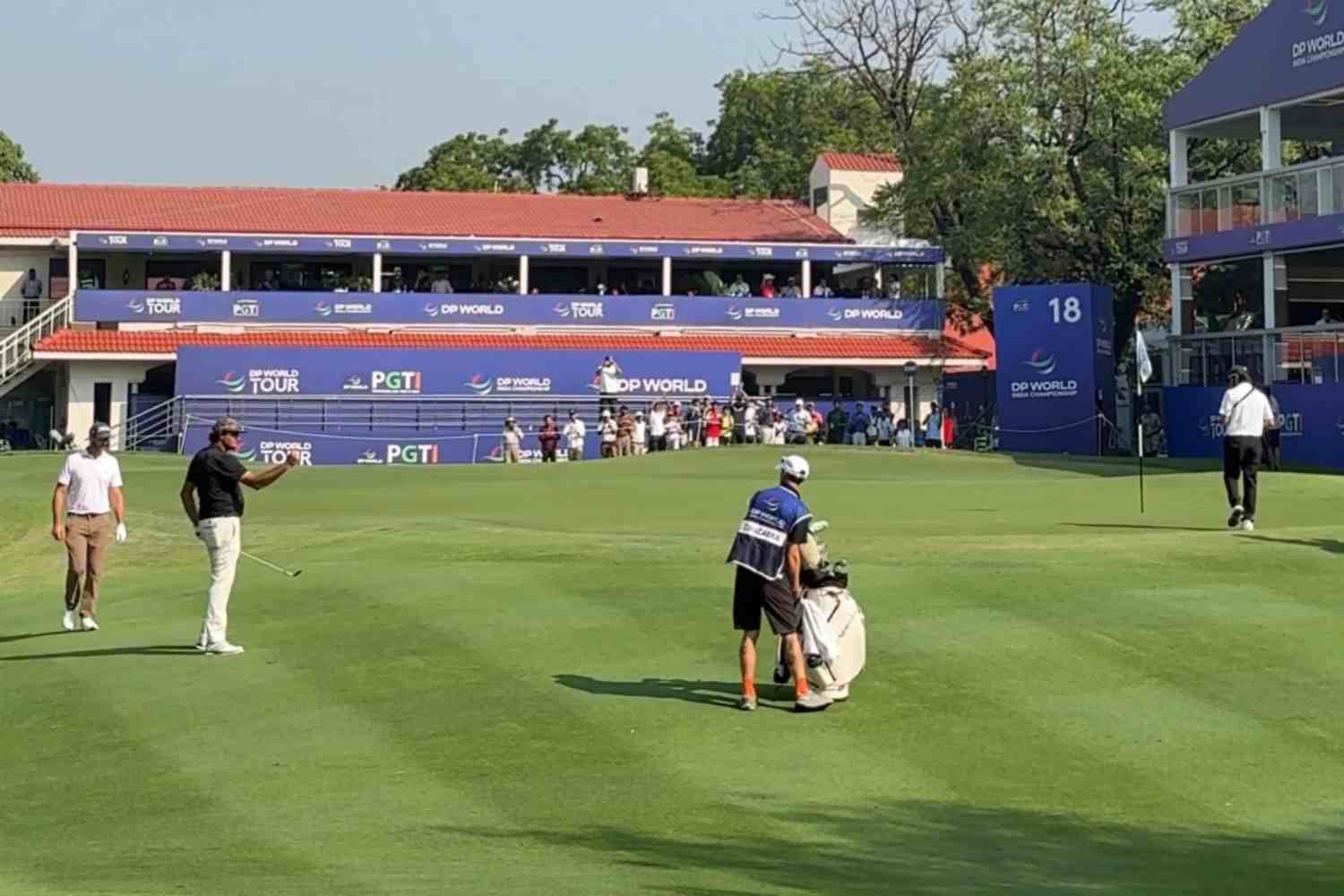 DPWT, DP World India Champ 26 j3, Delhi GC, Eugenio Chacarra, Videos de Golf,