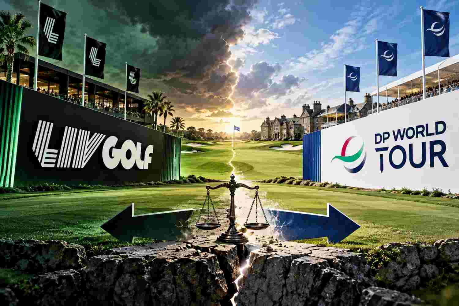 LIV Golf, DP World Tour,