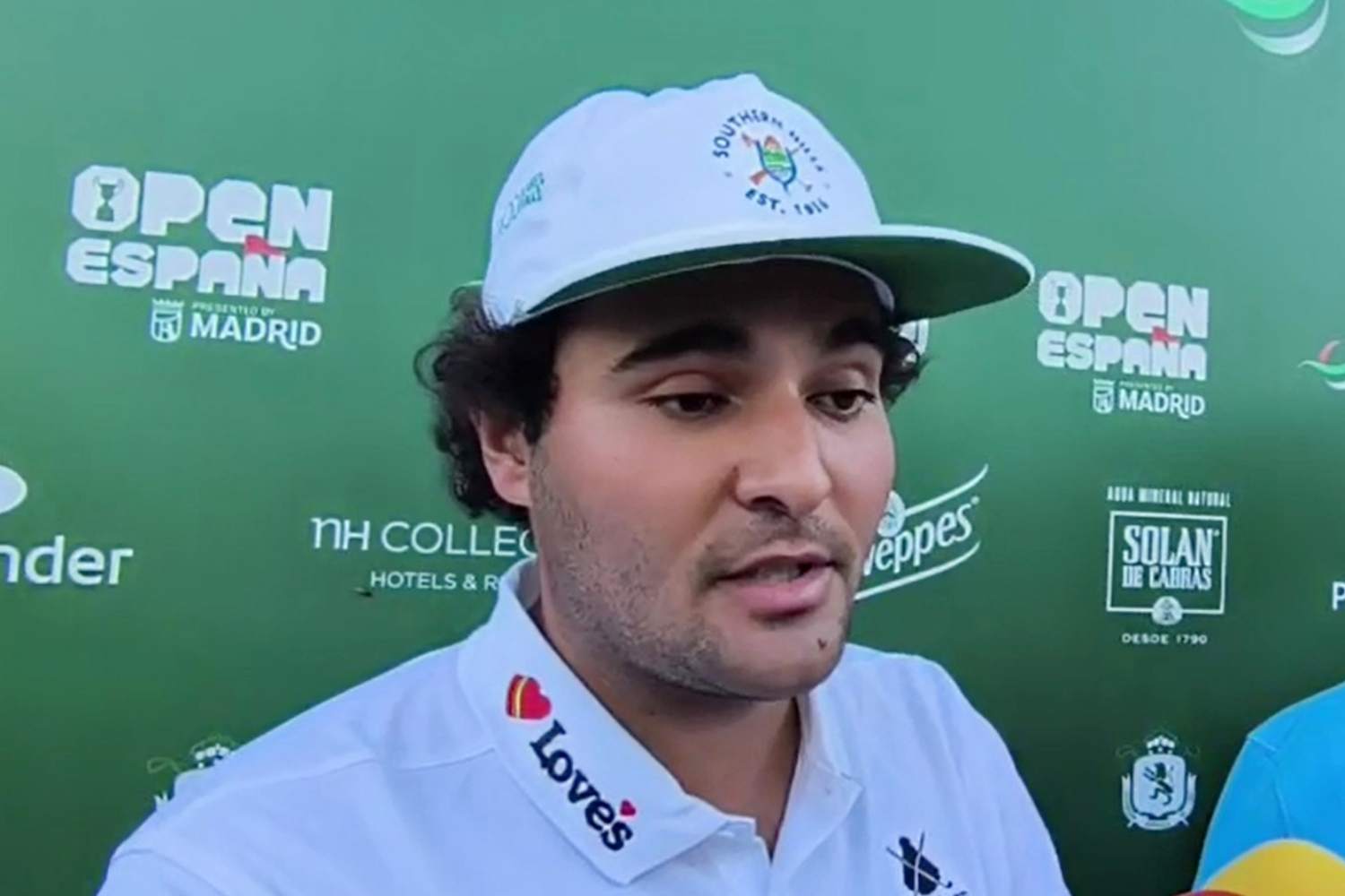 Declaraciones Eugenio Chacarra, Eugenio Chacarra, DP World Tour, Open de España,