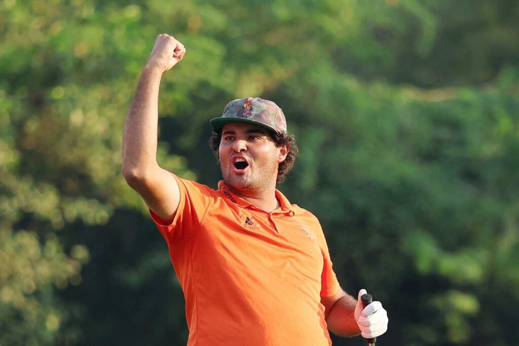 Eugenio Chacarra, El dinero no da la felicidad pero..., DP World Tour, DP World India Championship,