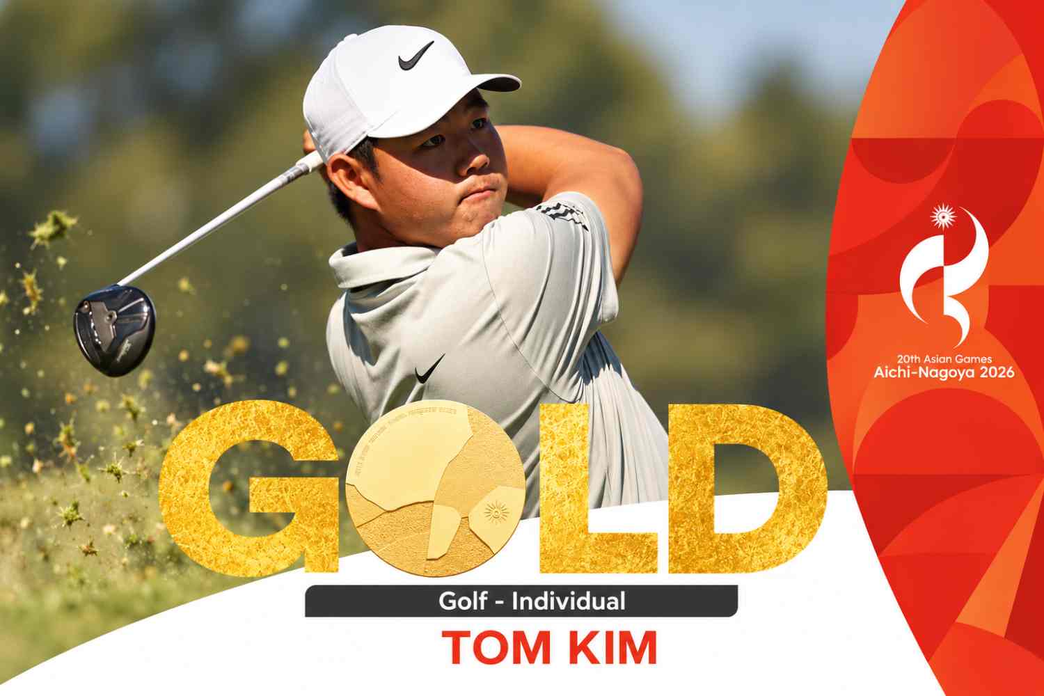 Juegos Asiáticos, Tom Kim,